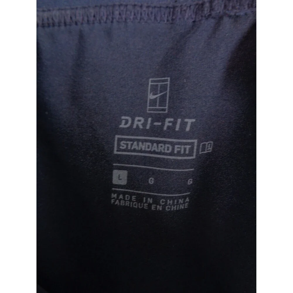 Nike Dri Fit Standard Fit Colorblock Pleated Skort Large Pickleball Tennis Golf